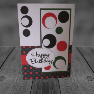 Retro with Red & Green Dots