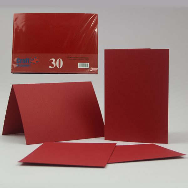 C6 Red Cards and Envelopes "special offer"